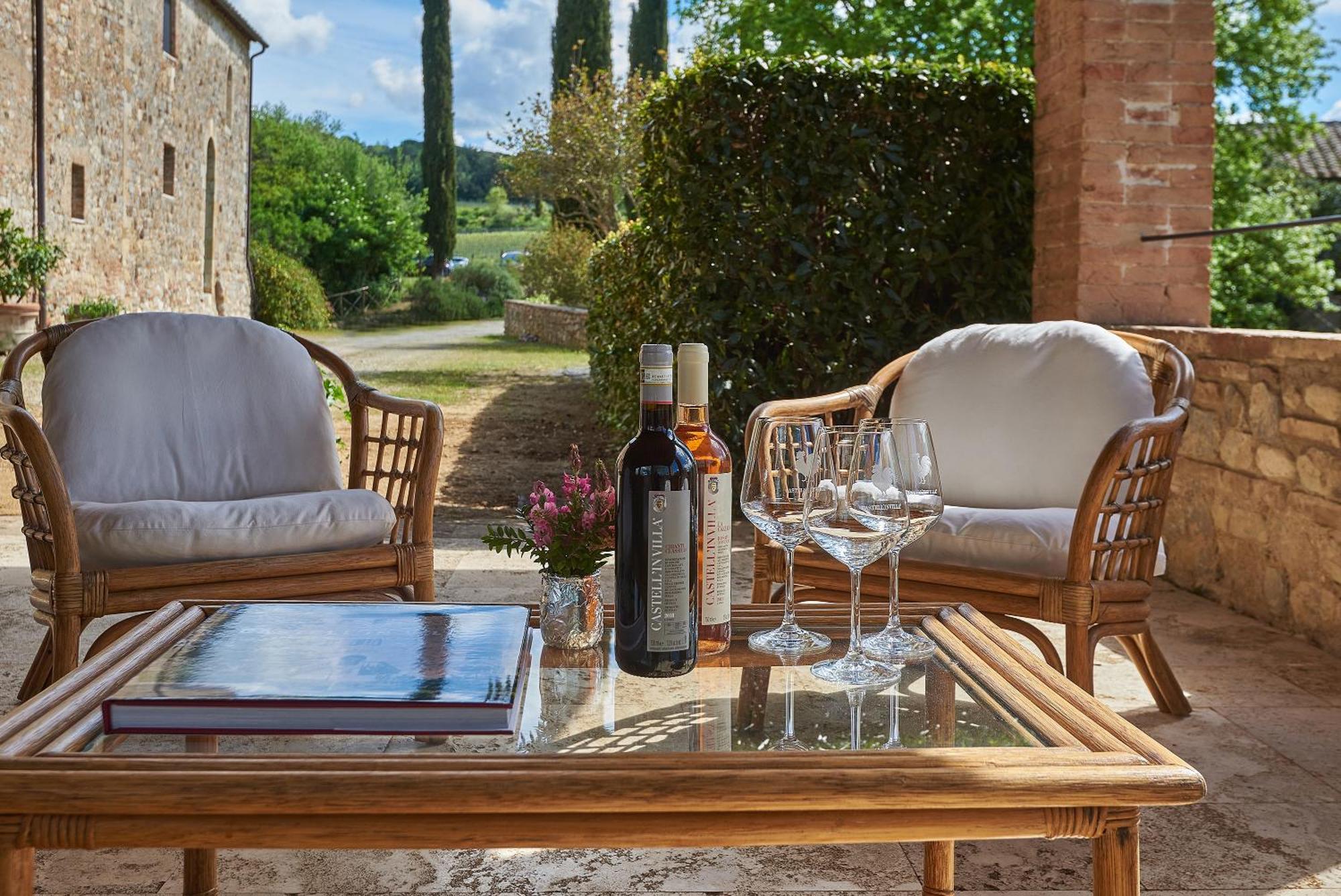 La Gazzara Castell'In Villa Castelnuovo Berardenga Exterior foto