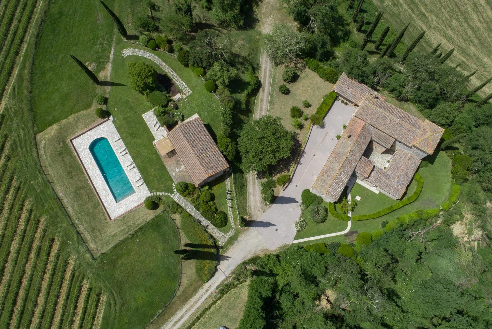 La Gazzara Castell'In Villa Castelnuovo Berardenga Exterior foto